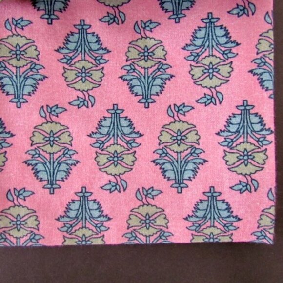 Anthropologie 100% Cotton Tangier Oasis Napkins Set of 4 Summer Dining 18" NEW - Picture 7 of 10